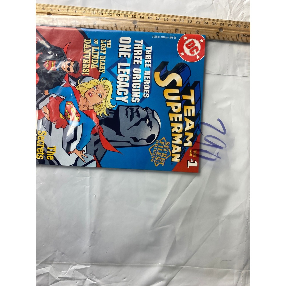 Team Superman One Legacy Three Heroes Three Origins Secret Files Comic Book